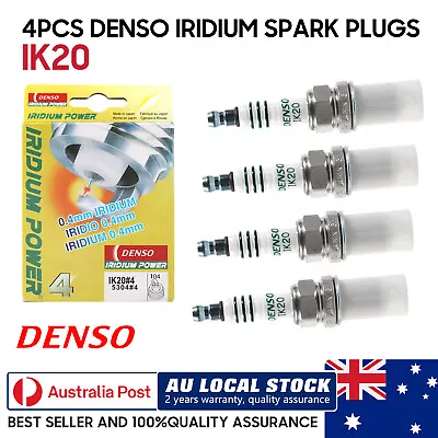 4 Denso IRIDIUM Spark Plugs IK20 For '97~'06 Daewoo Nubira J100 J150 1.6L 2.0L • $60.99