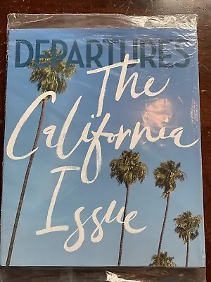 AMEX Departures Magazine October 2019 The California Issue  • $8.99