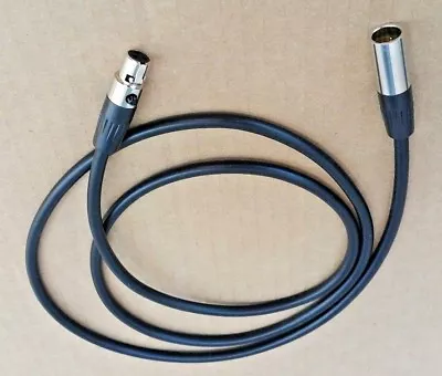 10'ft Mini XLR Male 3-pin To Mini XLR Female 3-pin Pro Microphone Cable Audio  • $15.95