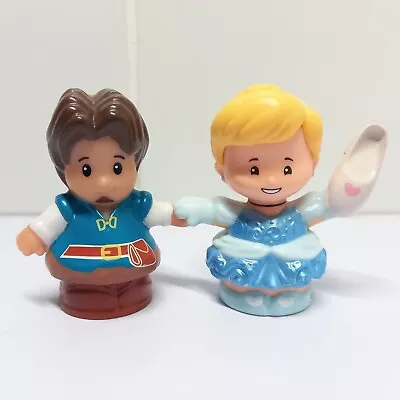 Fisher Price Little People Prince Charming And Cinderella Toy Figures • $20