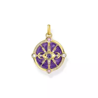 Genuine THOMAS SABO Cosmic Eye Pendant With Colourful Stones • $499