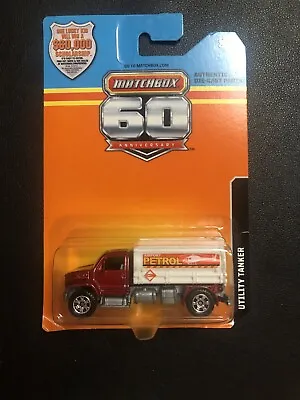 2013 Matchbox 60th Anniversary Utility Tanker (A5) • $8.99