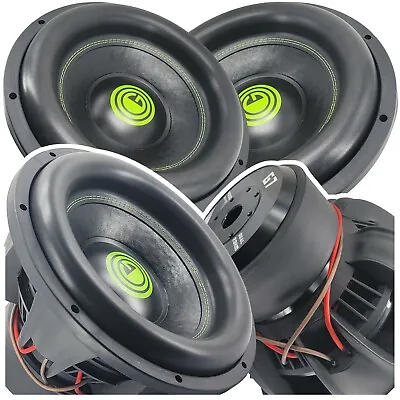 Warzone G7 15 Inch 9600 Watts Car Audio Subwoofer W/ 2 Ohm DVC Power (2 Woofers) • $629.99