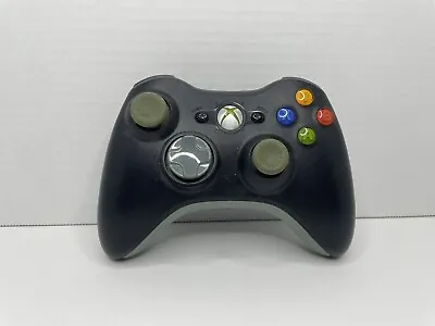 $11.99 • Buy Microsoft Xbox 360 Wireless  Controller OEM Black *PARTS OR REPAIR ONLY UNTESTED