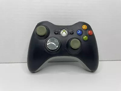 $11.99 • Buy Microsoft Xbox 360 Wireless  Controller OEM Black *PARTS OR REPAIR ONLY UNTESTED
