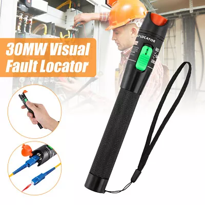 US 30MW 30KM Visual Fault Locator Laser Network Cable Tester Fiber Cable Finder • $24.99