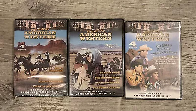 The Great American Western DVD Lot NEW/SEALED Vol 20 28 & ? • $7.50