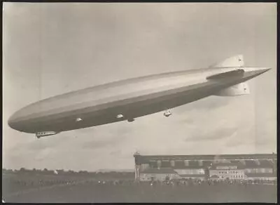 Germany 1924 Zeppelin ZRIII LZ126 USS Los Angeles Original Oversize Photo 108097 • $129.54