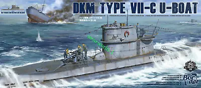 Border BS-001 1/35 DKM Type VII-C U-Boat (Plastic Model) • $68.57