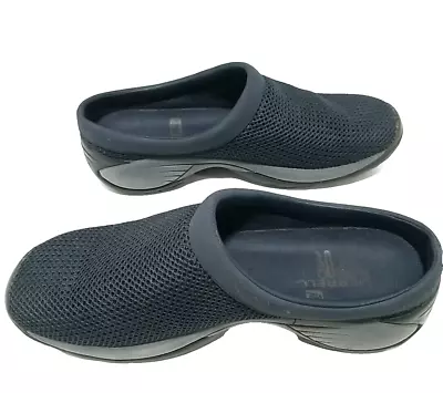 Merrell Encore Breeze 2 Womens 8.5 Ortholite Mule Shoes Slip On Moc QForm Blue • $22.97