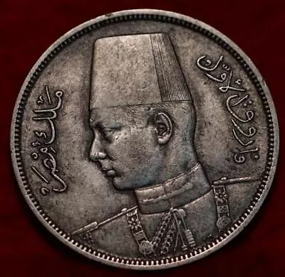 1939 Egypt 10 Piastres Silver Foreign Coin • $1.25