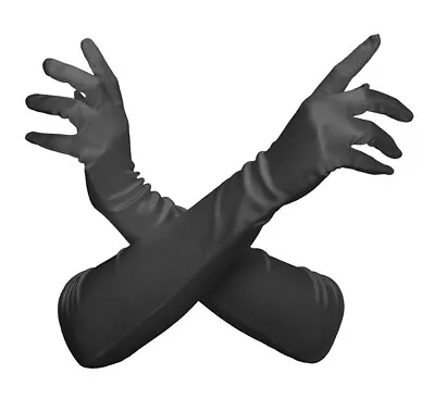 Gravity Threads 23  Inch Long Satin Opera Style Gloves • $9.95