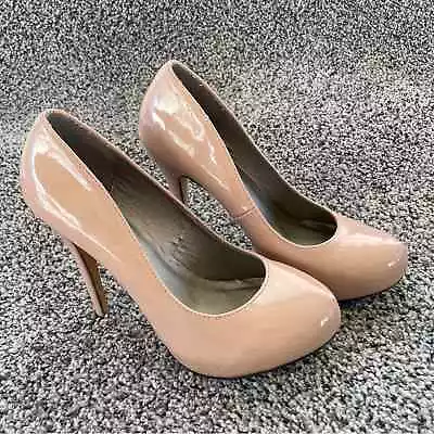 M By Michael Antonio Nude Patent Platform Pumps Sz 7.5 • $6.40