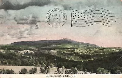 Vintage Postcard 1911 Monadnock Mountain Jaffrey & Dublin New Hampshire NH • $8.99