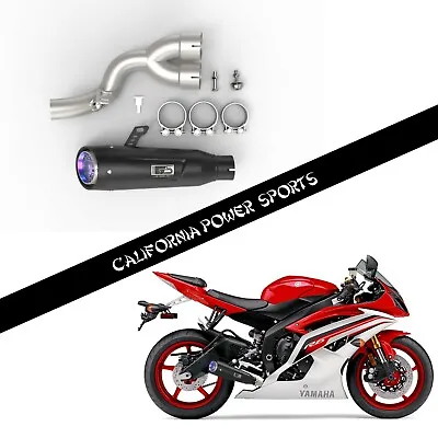 CPS SLIP ON PIPE MUFFLER EXHAUST FIT For Yamaha YZF R6 R600 2006-2019 07 08 B2 • $159.99