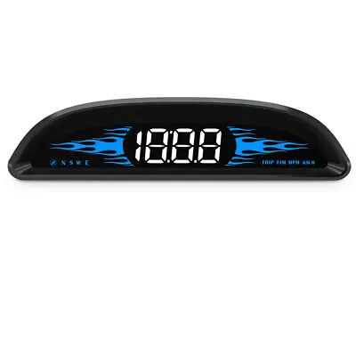 HUD Projector Car SUV Head Up Display HUD GPS Digital Speedometer Compass Time • £28.67