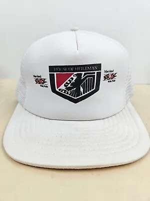 Vintage House Of Heilemann Beer MD USA German Trucker Hat Snapback • $12