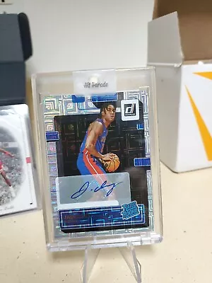 $100 • Buy 2022-23 Panini Donruss Choice #205 Jaden Ivey Rated Rookie Infinite Auto SP