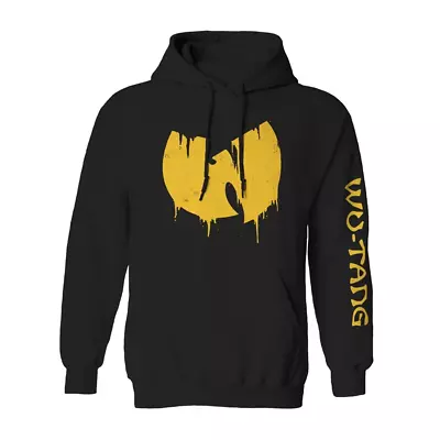 Wu-Tang Clan - Pullover Black Hoodie (Dripping Logo) • $94.99