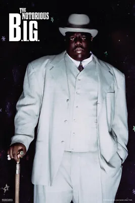 $10.98 • Buy Notorious BIG White Suit Biggie Smalls Rapper Hip Hop Music 90s Poster 12x18