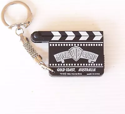 Vintage 1993 Warner Bros Movie World Gold Coast Qld Souvenir Keyring Key Chain • $22