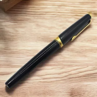 Montblanc Fountain Pen Black 750 USED JP • $93.99