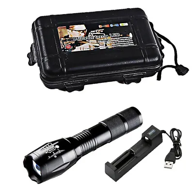 Super Bright Ultraviolet White Double Lamp Kit Retractable Flashlight LED Torch • £11.75