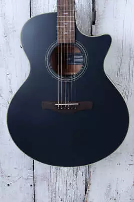 Ibanez AE Series AE100 Acoustic Electric Guitar Dark Tide Blue Flat Finish • $367.17
