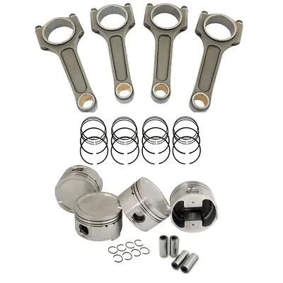 $749.90 • Buy Forged Piston And Connecting Rod Kit For VW/Audi 1.8 20V (83mm) 1000hp
