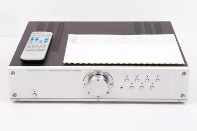 Musical Fidelity A3.2 Dual Mono Integrated Amplifier User Manual And Remote • £495