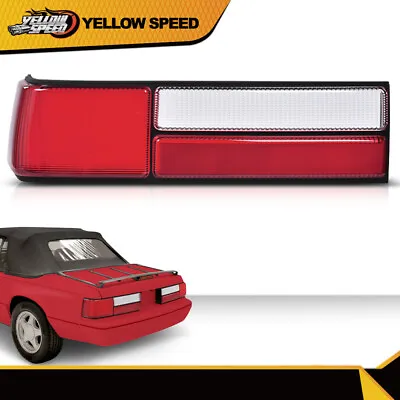 Tail Light Fit For 1987-1993 Ford Mustang Fox Body LX Style Driver Taillamp Lens • $35.69