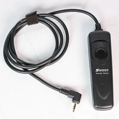 SHOOT Canon Remote Release Cord RS-60E3 For EOS Cameras Featuring An E3-type • £7.99