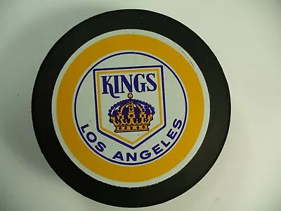 NHL Los Angeles Kings Vintage Viceroy Souvenir Logo Hockey Puck Collect Pucks • $20