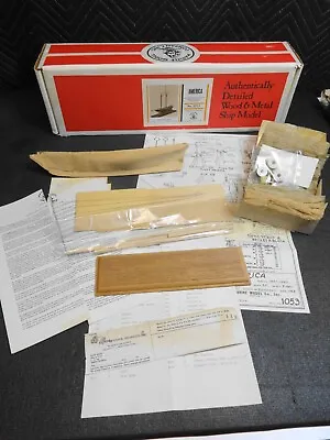 Vintage Marine Model Co. True Scale Wood Ship Model Kit Schooner AMERICA #1053 • $49.95