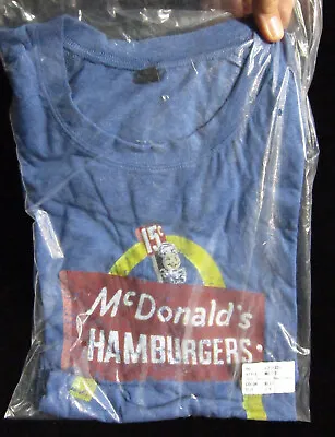 McDonald's Advertising Retro Employee Uniform T-shirt First Edition Men's Size L • $24.94