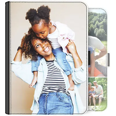 Personalised Case;PU Leather Flip Cover For Apple Ipad - Custom Photo/Collage • £22.49