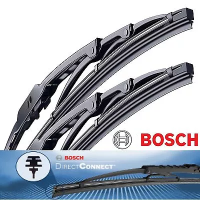 2pc Bosch Direct Connect Wiper Blade Size 24 / 24 Front Left And Right • $18.98