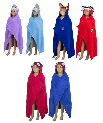 Official Licensed Character Fleece Hoodie Blanket 80 Cm X 120 Cm  • £10.99