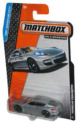 Matchbox MBX Adventure City (2013) Silver Porsche Panamera Toy Car 7/120 • $14.98