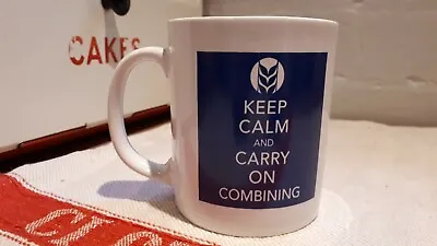 Keep Calm And Carry On Combining Tractor Farm Harvesting Farming Cup Mug  • £1.50