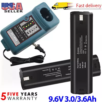 9.6V Ni-MH Battery DC1804 Or Charger Replacement For Makita 9000 9001 632007-4 • $50