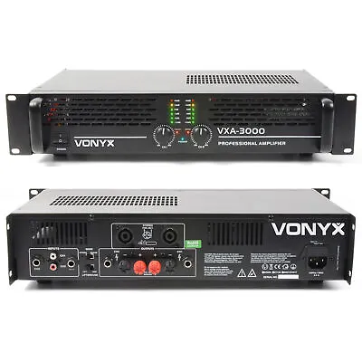 Vonyx 172.058 DJ Power Amplifier 3000 Watt • £289