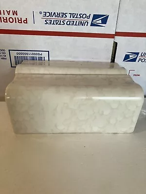 Two Pc’s Of Dal Tile Counter Rail #625 Oyster  Semi Gloss V- Cap Trim NOS • $40