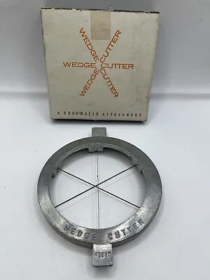Vintage Veg-O-Matic Wedge Cutter Attachment In Original Box Made In USA • $9.95