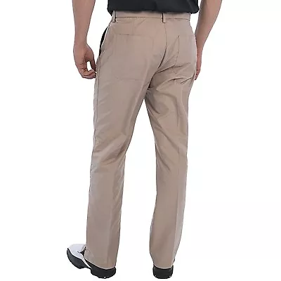 J. Lindeberg Men Troyan Micro Twill GOLF Mens PANTS BEIGE 4503 31x34 38x32 40x32 • $45.99