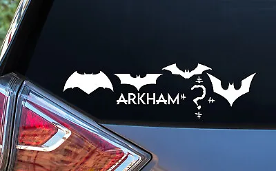 Batman Vs Superman Dark Knight Riddler Batman Beyond Arkham Vinyl Sticker Decals • $4.99