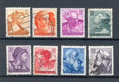 £2.45 • Buy Italy Works Of Michelangelo, 1961, 8 Values, Good Used 