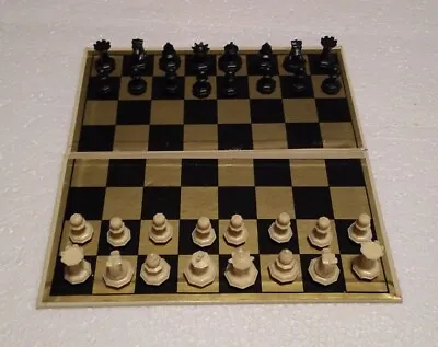 Vintage Travel Drueke Remotrol Magnetic Chess Set W/ Original Case & All Pieces • $39.99