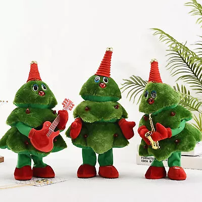 Whistled Wiggle Hip Christmas Tree Singing Dance Plush Toy Musical Doll Animated • $92.74