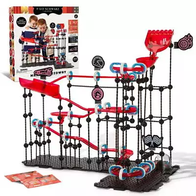 Marble Speedway Gravity Race Build Set 357 Pieces For Kids Play K1 • $38.99